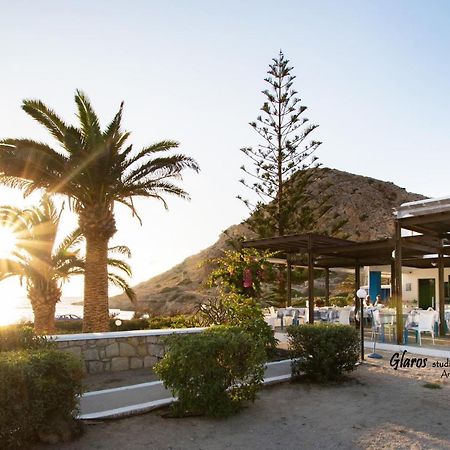 شقة Glaros Luxury Studio On The Beach أركاسا المظهر الخارجي الصورة